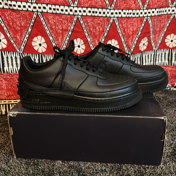 Nike Air Force 1 Jester XX Triple Black - Picture 2 of 5